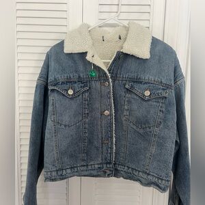 Sherpa lined Jean jacket